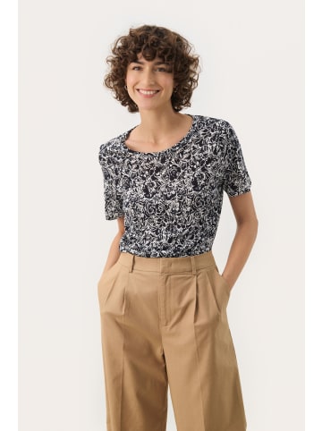 PART TWO T-shirt NacimaPW Relaxed fit in After Midnight Rose Print