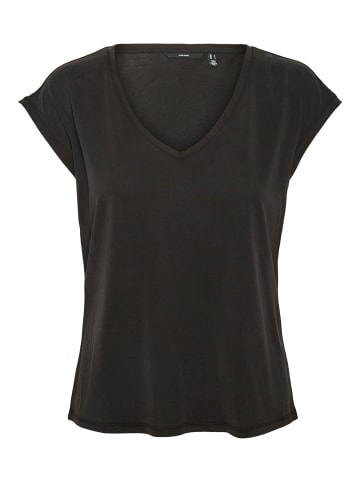 Vero Moda T-Shirt VMFILLI in Schwarz