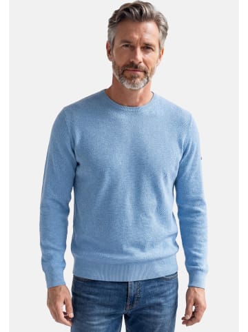 Redmond Pullover Basic in Hellblau / dunkelblau
