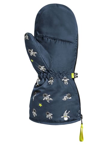 Reusch Fäustlinge Fäustlinge Reusch Sleepover Mitten Warm-winddicht, extra atmungsaktiv in 4923 dress blu/astronauts