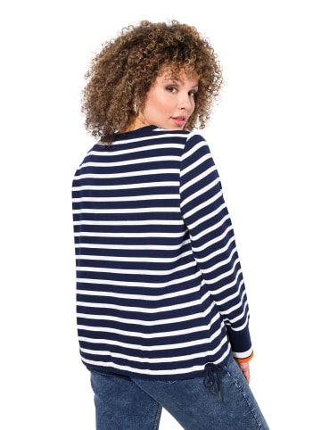 Ulla Popken Sweatshirt in tintenblau