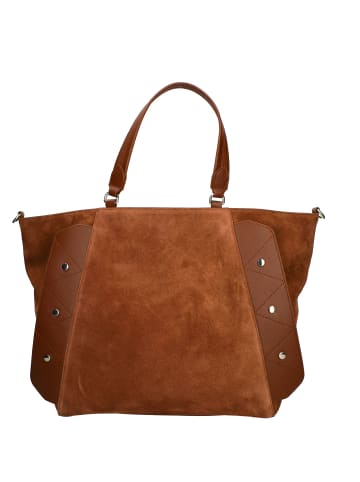 Chiara Ferretti Schultertasche in DARK COGNAC