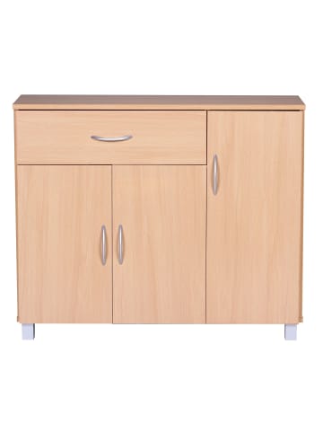 FineBuy Sideboards "SV39671" in Braun / Buche