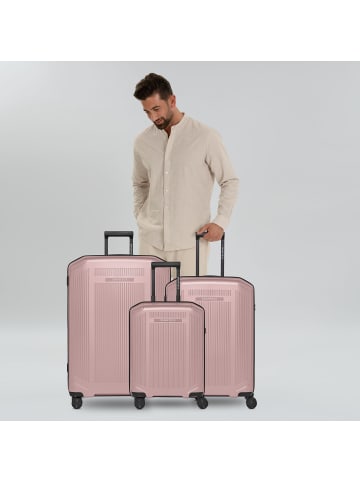Smartbox Edition 02 4 Rollen Kofferset 3-teilig in rose metallic