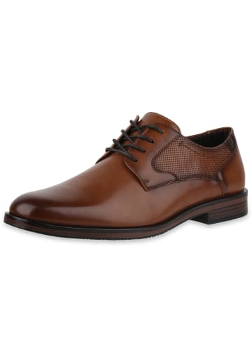 VAN HILL Klassische Schnürer Nova in Braun