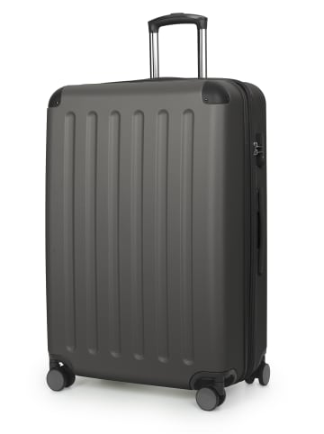 Hauptstadtkoffer Spree - Großer Koffer erweiterbar XL Trolley Aufgabegepäck, TSA, in Graphit