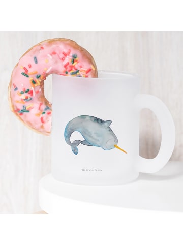 Mr. & Mrs. Panda Tee Tasse Narwal ohne Spruch in Transparent