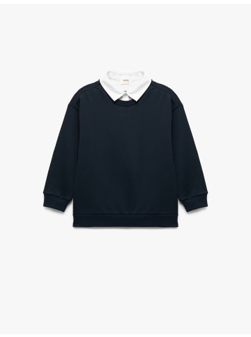 KOTON SWEATSHIRTS in Marineblau