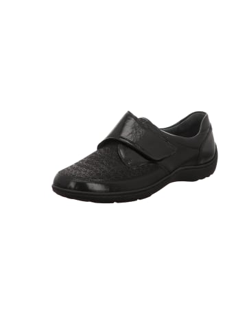 WALDLÄUFER Slipper bequem in schwarz