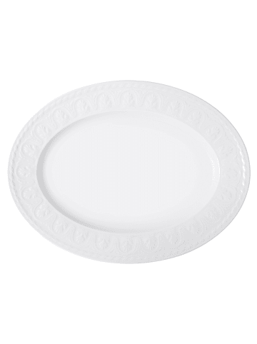 Villeroy & Boch Platte oval Cellini in weiß
