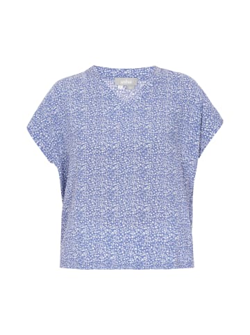 Usha Women Blouse in blue white