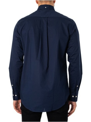 Gant Langarm FreizeitHemd für Herren in blau