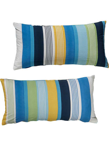 Erwin Müller Seersucker Kissenbezug in blau