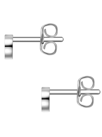 Rafaela Donata Ohrringe Lucky Face aus Sterling Silber in silber