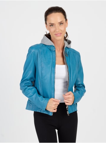 JCC Lederjacke 31024030 in blau