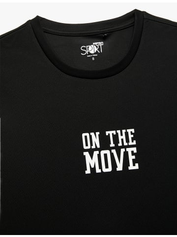 KOTON TSHIRT SS in Schwarz