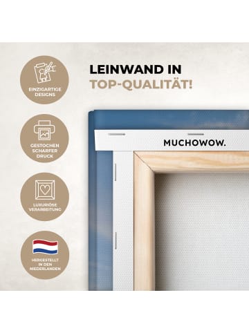 MuchoWow Leinwand bilder Sonnenuntergang Strand (BxH)