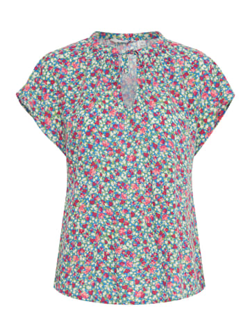 b. young Kurzarm-Bluse BYMMJOELLA Regular fit in Palace Blue Ditsy Mix