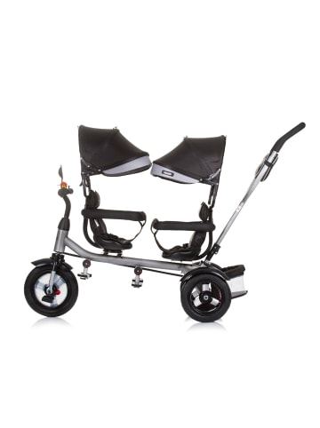 Chipolino Geschwisterdreirad Tricycle 2Play in schwarz