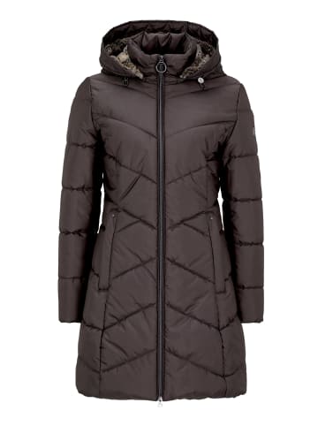 Betty Barclay Outdoorjacke mit abnehmbarer Kapuze in Dunkelbraun