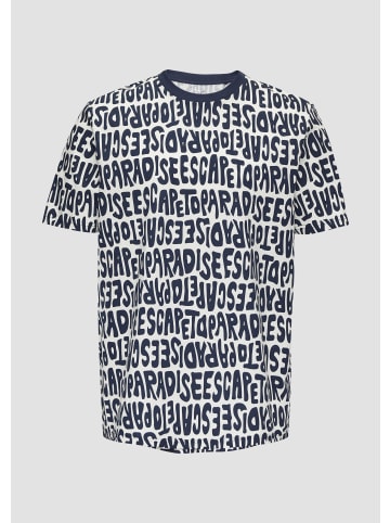 QS T-Shirt in 58A1_tiefblau