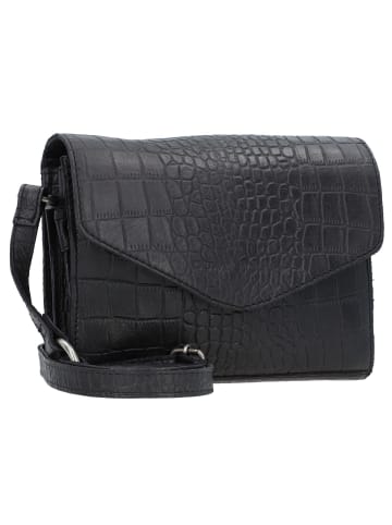 Cowboysbag Stroud Schultertasche Leder 20 cm in croco black