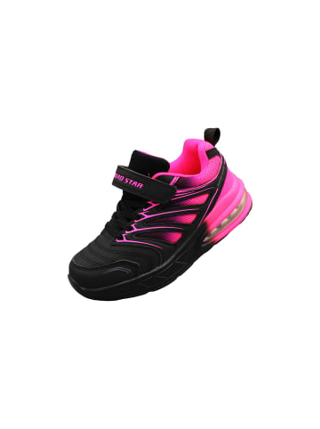 Roadstar Sneaker in Schwarz/Pink