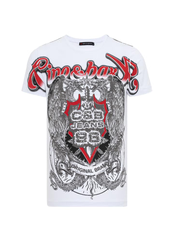 Cipo & Baxx T-Shirt in WHITE