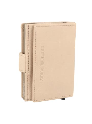 Greenburry Kings Nappa Geldbörse Leder 7.5 cm in cream