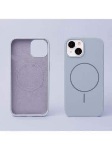 COFI 1453 TFO Silicone Thin Mag kompatibel mit Apple iPhone 17 Air Hellblau in Hellblau