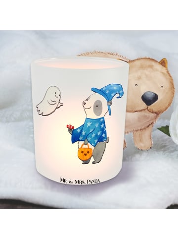 Mr. & Mrs. Panda Deko Windlicht Panda Zauberer ohne Spruch in Transparent