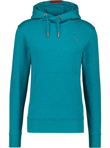 alife and kickin Kapuzensweatshirt, Sweatshirt JohnsonAK A in marine teal melange