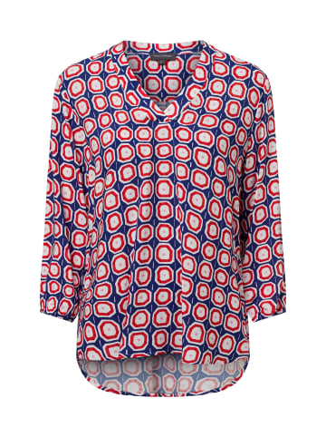Franco Callegari Bluse Lola in blau rot - 0003