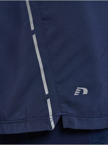 Newline Verstellbare Taille Kurze Hose Innenhose Nwlfast Laufen Herren in BLACK IRIS 2