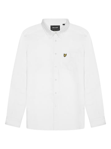 Lyle & Scott Langarmhemd in Weiß