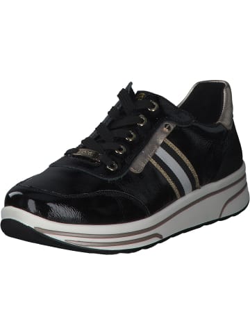 ara Sneakers Low in SCHWARZ PLATIN