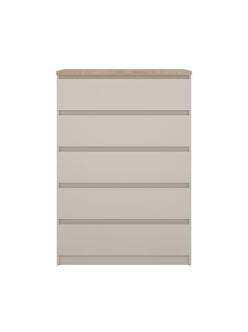 ebuy24 Kommode Naia Eiche 77 x 50 cm