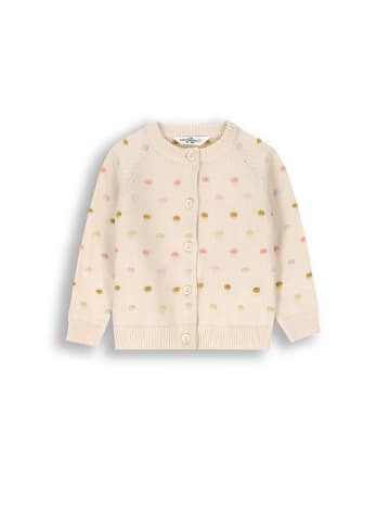 Coccodrillo Pullover mit Reißverschluss in beige