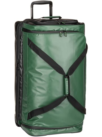 travelite Reisetasche Basics Rollenreisetasche exp in Grün
