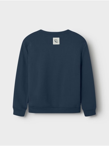 name it Sweatshirt NKMNELLO LS NREG SWE BRU in mood indigo
