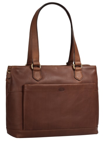 piké Shopper echt Leder in braun