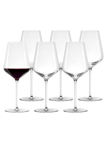 Stölzle 6er Set Bordeauxgläser Starlight 675 ml in transparent