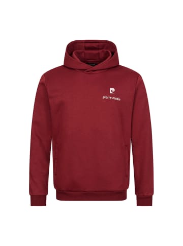 Pierre Cardin Hoodie in bordeaux