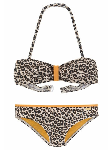 Buffalo Bandeau-Bikini in leo