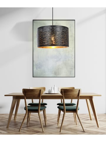 Globo lighting Hängeleuchte "TUNNO" in black