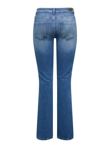 ONLY Flared fit jeans in Medium Blue Denim