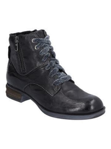 Josef Seibel Schnürstiefelette in schwarz