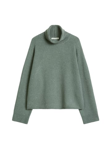 Marc O'Polo Tweed-Pullover regular in Medium Grey