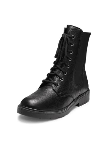 VITAFORM Hirschleder Stiefeletten in schwarz