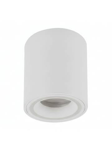 Licht-Erlebnisse Deckenlampe Ø 8 x (H)10 cm in Weiß